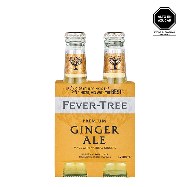 Fever Tree Ginger Ale 4 pack 1