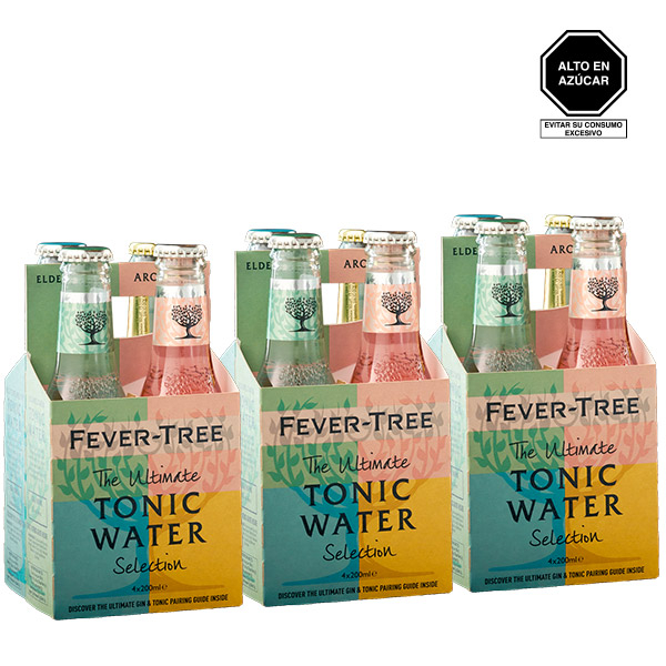 Fever Tree Multicolor x 3 four packs