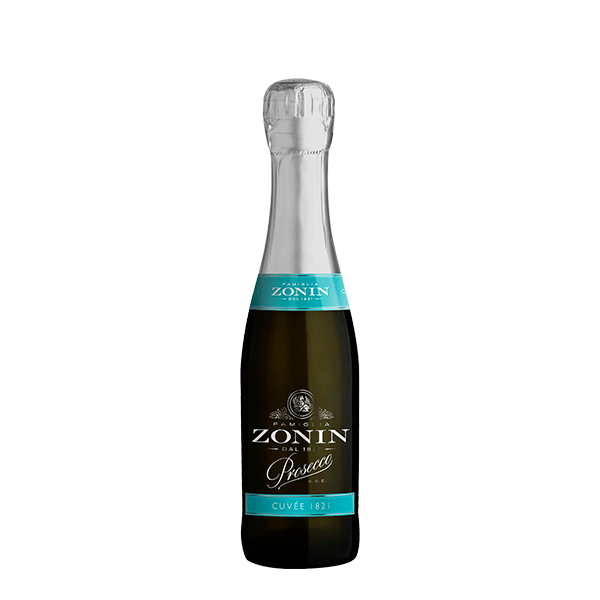 Zonin Prosecco 187ml Bottle Shot 2