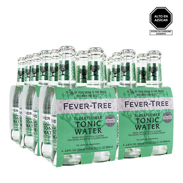 Fever Tree 24 botellas elderflower