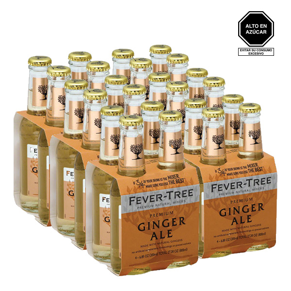 Fever Tree 24 botellas ginger ale2