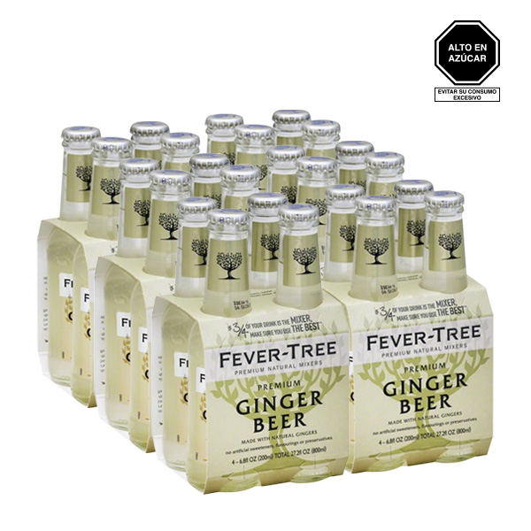 Fever Tree 24 botellas ginger beer