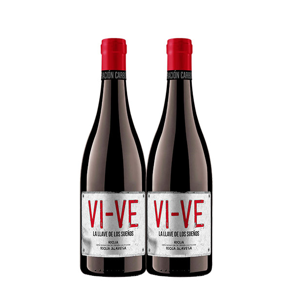 Familia Valdelana VIVE 750 ml x 2 botellas