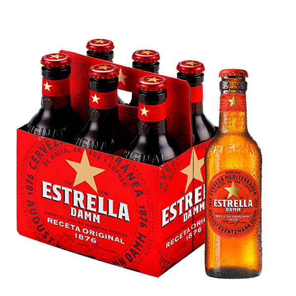 Estrella Damm Six Pack 250 ml 1