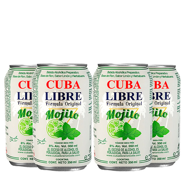 Cuba Libre mojito x 4 latas