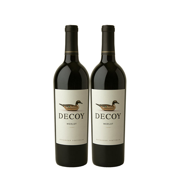 Decoy Merlot Sonoma County 750 ml x 2 botellas