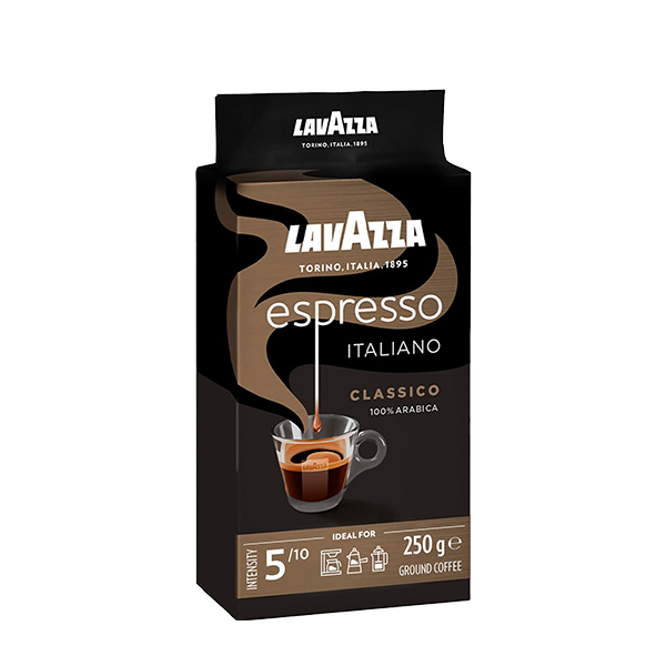 https://panuts.com/wp-content/uploads/2023/04/Lavazza-Cafe-Espresso-Italiano-Classico-250-gr-side.jpg