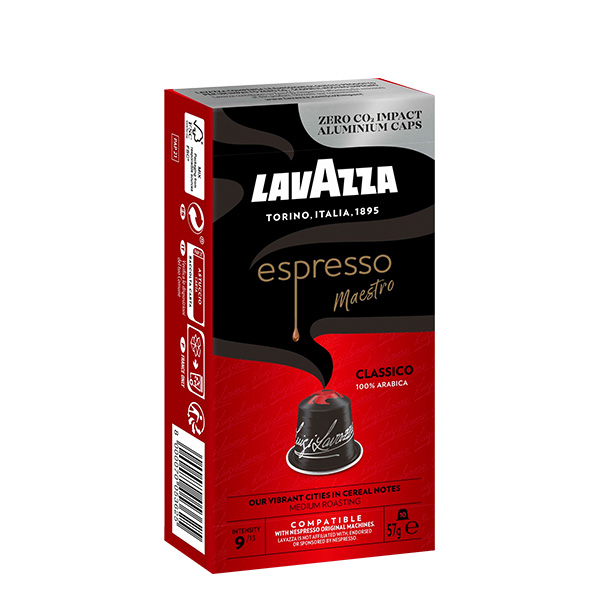 Lavazza Cápsulas de Café Espresso Maestro Classico Compatible con  Nespresso®Original. x 10 Und. - Panuts