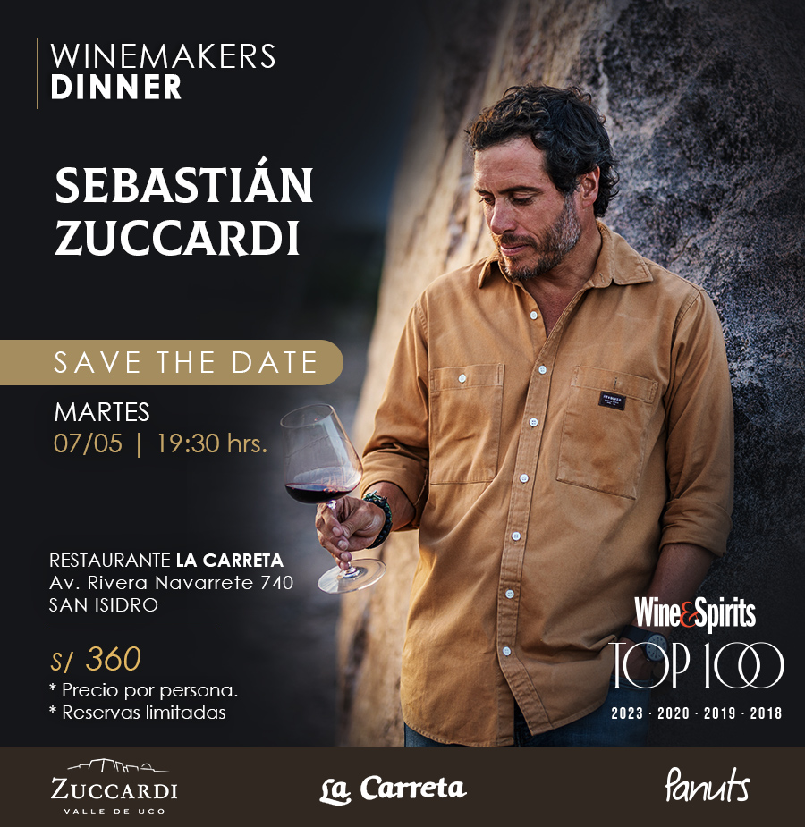 Invitacion Cena La Carreta Sebastian Zuccardi 2024 POST
