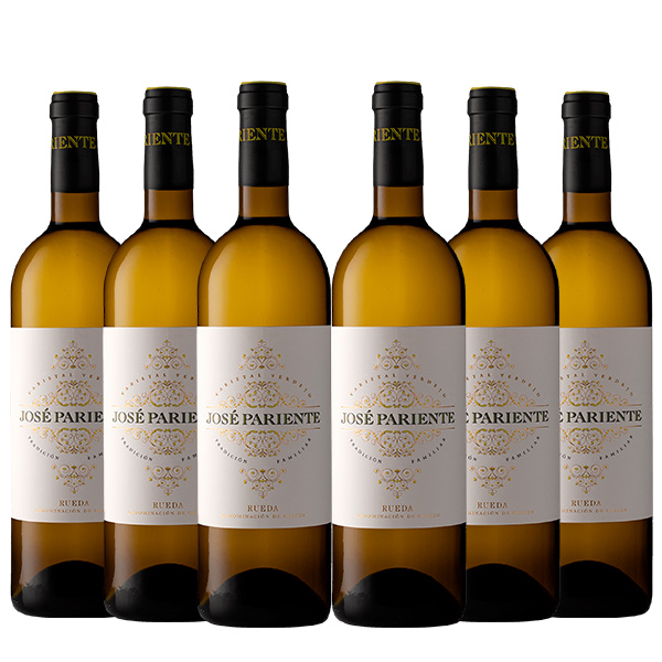 Vino blanco español de la Bodegas José Pariente Varietal Verdejo 750 ml. x Botellas