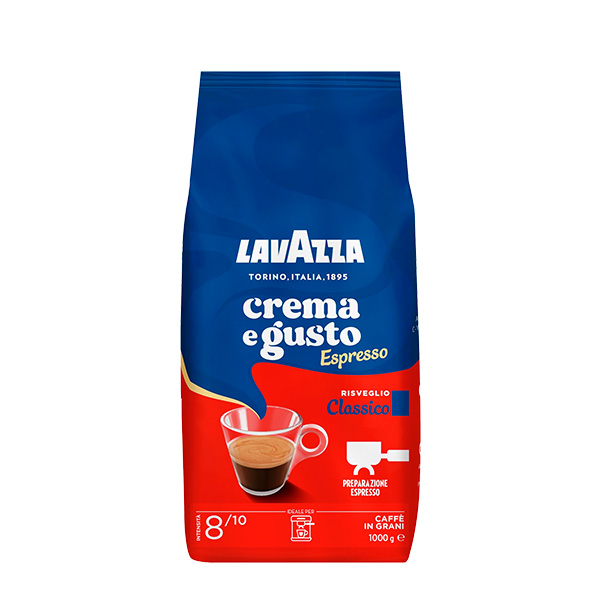 Paquete de café Crema e Gusto Espresso Classico de Lavazza