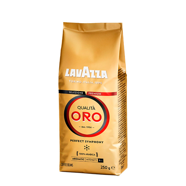 Lavazza Qualita Oro Perfect Symphony 100% Arábica en Grano 250 gr.