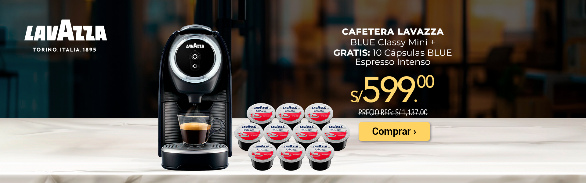 Cafetera Lavazza BLUE Classy Mini